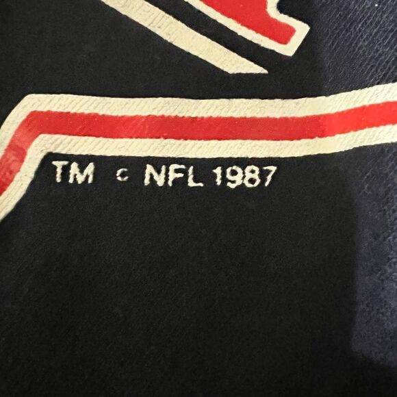 🔥🏈 VINTAGE 1987 SUPER BOWL XXII San Diego 1/31/88 - Single stitch - Med. fit - Picture 5 of 5